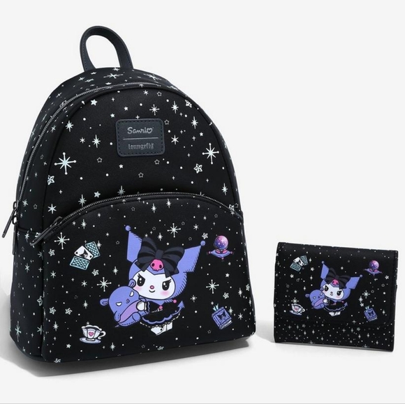 Loungefly Handbags - Loungefly Kuromi Crystal Ball Glow in the dark backpack